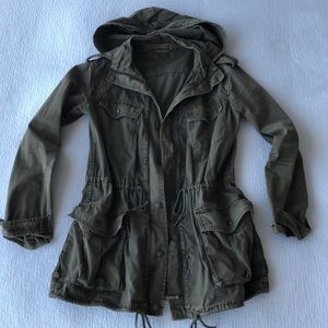 Aritzia/Talula Army Green Military Jacket